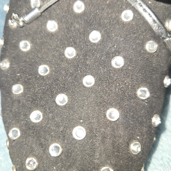 Sam Edelman Black Studded Flats - Picture 3 of 5